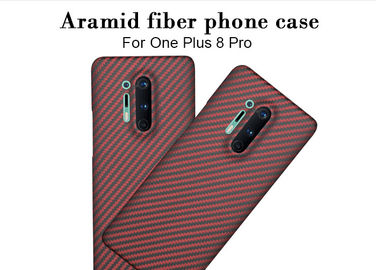 One Plus 8 Pro için Etkili Kirlenme Önleyici Aramid Fiber Telefon Kılıfı