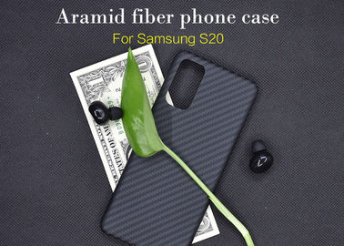 Darbeye Dayanıklı Gerçek Aramid Fiber Samsung S20 Telefon Kılıfı