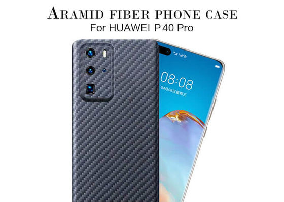 Huawei P40 Pro için Darbeye Dayanıklı Aramid Telefon Kılıfı