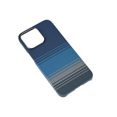 iPhone 15 Pro için tam kamera tam koruma lüks Aramid Fiber iPhone Case