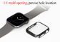 Apple Watch Series 4 5 için Parlak Darbeye Dayanıklı Aramid Fiber İzle Vaka