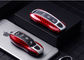 Aşınmaya Dayanıklı Pürüzsüz Karbon Fiber Porsche Araba Anahtarı Kapağı