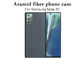Kurşun Geçirmez Malzeme Aramid Karbon Fiber Telefon Kılıfı Samsung Note 20 Ultra için