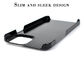 iPhone 12 Pro Max için Parlak Yüzey Siyah Karbon Aramid Fiber iPhone Kılıf