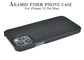 Yüzük Tasarım Telefon Kılıfı iPhone 12 Pro Max Aramid Karbon Fiber Kevlar Telefon Kılıfı