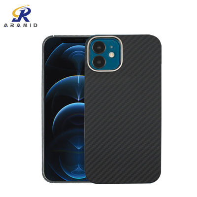Çizilmeye Dayanıklı 3K Mat Aramid Fiber iPhone 12 Mini Kılıf