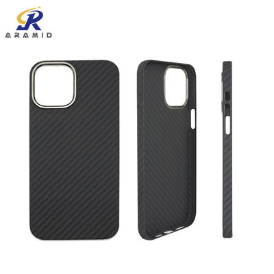 Çizilmeye Dayanıklı 3K Mat Aramid Fiber iPhone 12 Mini Kılıf