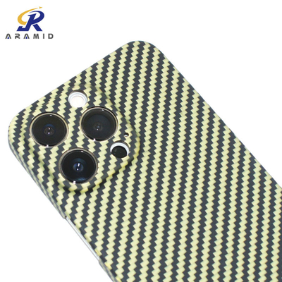 Ultra İnce Çizilmeye Dayanıklı iPhone 13 Pro Max Aramid Karbon Fiber Kılıf